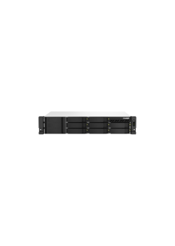Сетевое хранилище без дисков/ SMB QNAP TS-864eU-RP-8G NAS, 8-tray 3,5