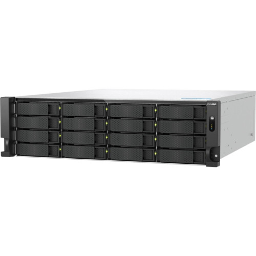 Сетевое хранилище без дисков/ ENTERPRISE QNAP TS-h1677AXU-RP-R7-32G QuTS hero NAS RAID, 16x3.5 