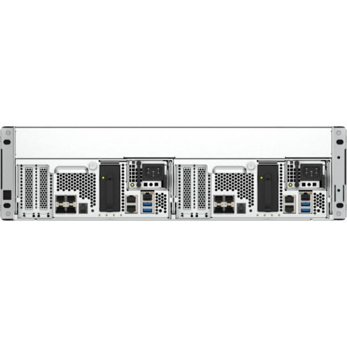 Сетевое хранилище без дисков/ Enterprise QNAP ES1686dc-R2-2123IT-64G Network RAID drive, two controllers, 16 3.5 Сетевое хранилище без дисков/ Enterprise QNAP ES1686dc-R2-2123IT-64G Network RAID drive, two controllers, 16 3.5