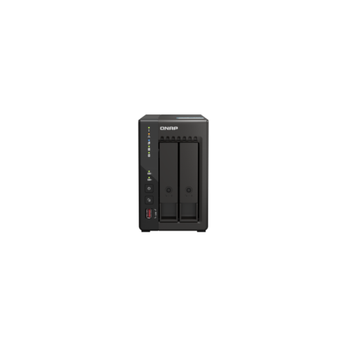 Сетевое хранилище без дисков/ SMB QNAP TS-253E-8G NAS, 2-tray w/o HDD. 2xHDMI-port. 4-core Celeron J6412 2-2.6 GHz, 8GB DDR,  2x2.5Gb LAN, 2 x M.2 2280 PCIe Gen 3 x2, 2x USB 3.2 Gen 2 (10Gbps) Port, 2x USB 2.0 port