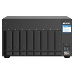 Сетевое хранилище без дисков/ SMB QNAP TS-832PX-4G 8-Bay NAS, AL324 64-bit quad-core 1.7GHz, 4GB DDR4 SODIMM RAM (up to 1x16 GB), 8 x 3.5