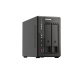 Сетевое хранилище без дисков/ SMB QNAP TS-253E-8G NAS, 2-tray w/o HDD. 2xHDMI-port. 4-core Celeron J6412 2-2.6 GHz, 8GB DDR,  2x2.5Gb LAN, 2 x M.2 2280 PCIe Gen 3 x2, 2x USB 3.2 Gen 2 (10Gbps) Port, 2x USB 2.0 port