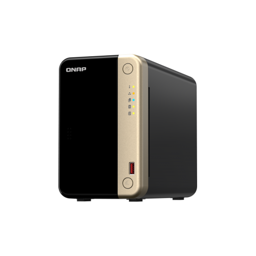 Сетевое хранилище без дисков/ SMB QNAP TS-264-8G NAS 2 HDD trays, 4-core Intel Celeron N5105/N5095 2.0-2.9 GHz, 8 GB DDR4 RAM , 2x2.5 Gigabit Ethernet , 2xUSB 3.2 Gen 2 (10Gbps), 2xUSB 2.0 port, 1xHDMI, 2xM.2 PCIe Gen 3 x1 slots Сетевое хранилище без дисков/ SMB QNAP TS-264-8G NAS 2 HDD trays, 4-core Intel Celeron N5105/N5095 2.0-2.9 GHz, 8 GB DDR4 RAM , 2x2.5 Gigabit Ethernet , 2xUSB 3.2 Gen 2 (10Gbps), 2xUSB 2.0 port, 1xHDMI, 2xM.2 PCIe Gen 3 x1 slots