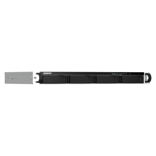 Сетевое хранилище без дисков/ SMB QNAP TS-464eU-8G NAS 4 HDD trays, rackmount 1U, 1 PSU. 4-core Intel Celeron N5105/N5095 2.0-2.9 GHz, 8 GB RAM, 2x2.5GbE, 2xUSB 3.2 Gen 2 (10Gbps), 2xUSB 2.0, 1xHDMI, 2xM.2 PCIe Gen 3 x1 slots , W/o rail kit RAIL-B02 Сетевое хранилище без дисков/ SMB QNAP TS-464eU-8G NAS 4 HDD trays, rackmount 1U, 1 PSU. 4-core Intel Celeron N5105/N5095 2.0-2.9 GHz, 8 GB RAM, 2x2.5GbE, 2xUSB 3.2 Gen 2 (10Gbps), 2xUSB 2.0, 1xHDMI, 2xM.2 PCIe Gen 3 x1 slots , W/o rail kit RAIL-B02