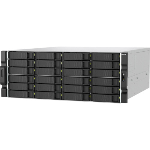Сетевое хранилище без дисков/ ENTERPRISE QNAP QuTS hero network RAID drive, 24 3.5