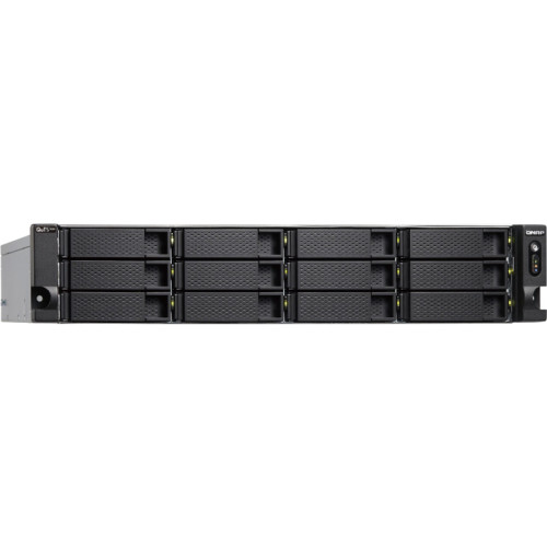 Сетевое хранилище без дисков/ Enterprise QNAP TS-h1283XU-RP-E2236-32G 12-Bay NAS( 12x2.5