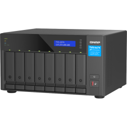 Сетевое хранилище без дисков/ ENTERPRISE QNAP TVS-h874-i7-32G QTS hero NAS, 8 x 3.5 