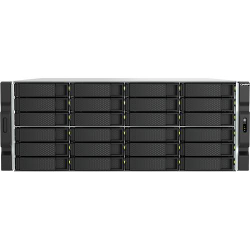 Сетевое хранилище без дисков/ ENTERPRISE QNAP QuTS hero network RAID drive, 24 3.5
