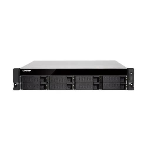 Сетевое хранилище без дисков/ SMB QNAP TS-883XU-RP-E2124-8G 8-Bay NAS (8x 2.5