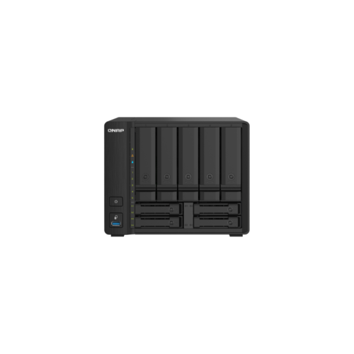 Сетевое хранилище без дисков/ SMB QNAP TS-932PX-4G 9-Bay NAS, 5 x 3.5