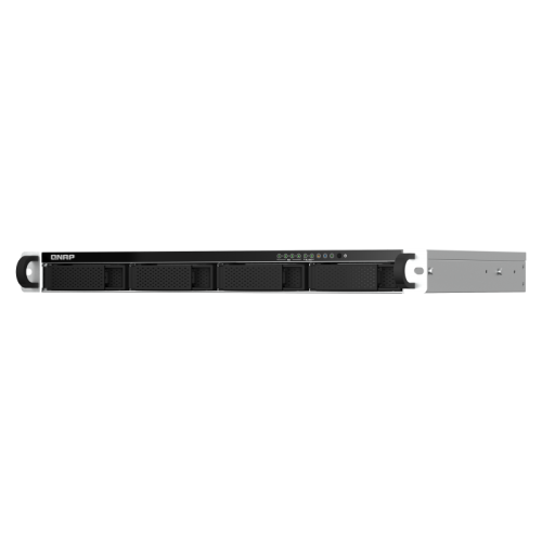 Сетевое хранилище без дисков/ SMB QNAP TS-464eU-8G NAS 4 HDD trays, rackmount 1U, 1 PSU. 4-core Intel Celeron N5105/N5095 2.0-2.9 GHz, 8 GB RAM, 2x2.5GbE, 2xUSB 3.2 Gen 2 (10Gbps), 2xUSB 2.0, 1xHDMI, 2xM.2 PCIe Gen 3 x1 slots , W/o rail kit RAIL-B02 Сетевое хранилище без дисков/ SMB QNAP TS-464eU-8G NAS 4 HDD trays, rackmount 1U, 1 PSU. 4-core Intel Celeron N5105/N5095 2.0-2.9 GHz, 8 GB RAM, 2x2.5GbE, 2xUSB 3.2 Gen 2 (10Gbps), 2xUSB 2.0, 1xHDMI, 2xM.2 PCIe Gen 3 x1 slots , W/o rail kit RAIL-B02