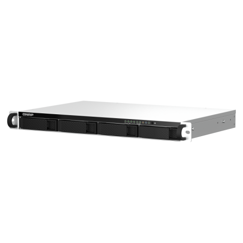 Сетевое хранилище без дисков/ SMB QNAP TS-464eU-8G NAS 4 HDD trays, rackmount 1U, 1 PSU. 4-core Intel Celeron N5105/N5095 2.0-2.9 GHz, 8 GB RAM, 2x2.5GbE, 2xUSB 3.2 Gen 2 (10Gbps), 2xUSB 2.0, 1xHDMI, 2xM.2 PCIe Gen 3 x1 slots , W/o rail kit RAIL-B02 Сетевое хранилище без дисков/ SMB QNAP TS-464eU-8G NAS 4 HDD trays, rackmount 1U, 1 PSU. 4-core Intel Celeron N5105/N5095 2.0-2.9 GHz, 8 GB RAM, 2x2.5GbE, 2xUSB 3.2 Gen 2 (10Gbps), 2xUSB 2.0, 1xHDMI, 2xM.2 PCIe Gen 3 x1 slots , W/o rail kit RAIL-B02