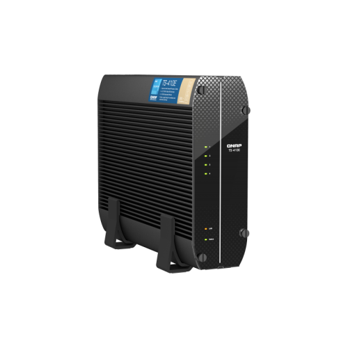 Сетевое хранилище без дисков/ SMB QNAP TS-410E-8G NAS fanless 4 2.5 SSD trays. Intel Celeron J6412 4-core 2.0-2.6 GHz, 8 GB RAM (max), 2x2.5 GbE, 4xUSB 3.2 Gen 2 (10Gbps),1xHDMI Сетевое хранилище без дисков/ SMB QNAP TS-410E-8G NAS fanless 4 2.5 SSD trays. Intel Celeron J6412 4-core 2.0-2.6 GHz, 8 GB RAM (max), 2x2.5 GbE, 4xUSB 3.2 Gen 2 (10Gbps),1xHDMI