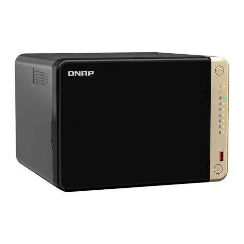 Сетевое хранилище без дисков/ SMB QNAP TS-664-8G NAS 6 HDD trays, 4-core Intel Celeron N5105/N5095 2.0-2.9 GHz, 8 GB RAM , 2x2.5 Gigabit Ethernet , 2xUSB 3.2 Gen 2 (10Gbps), 2xUSB 2.0 port, 1xHDMI, 2xM.2 PCIe Gen 3 x1 slots Сетевое хранилище без дисков/ SMB QNAP TS-664-8G NAS 6 HDD trays, 4-core Intel Celeron N5105/N5095 2.0-2.9 GHz, 8 GB RAM , 2x2.5 Gigabit Ethernet , 2xUSB 3.2 Gen 2 (10Gbps), 2xUSB 2.0 port, 1xHDMI, 2xM.2 PCIe Gen 3 x1 slots