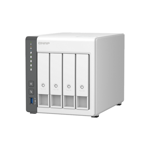Сетевое хранилище без дисков/ channel QNAP D4 NAS 4 HDD trays.ARM 4-core Cortex-A55 2.0GHz, RAM 4 GB (max), 1x2.5GbE, 1x1GbE, 2xUSB 2.0 port,1xUSB 3.2 Gen 1 Сетевое хранилище без дисков/ channel QNAP D4 NAS 4 HDD trays.ARM 4-core Cortex-A55 2.0GHz, RAM 4 GB (max), 1x2.5GbE, 1x1GbE, 2xUSB 2.0 port,1xUSB 3.2 Gen 1