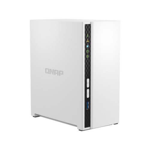 Сетевое хранилище без дисков/ SMB QNAP TS-233 NAS 2 HDD trays. ARM 4-core Cortex-A55 2.0GHz, ram 2 GB (max), 1x1GbE, 2xUSB 2.0 port,1xUSB 3.2 Gen 1 Сетевое хранилище без дисков/ SMB QNAP TS-233 NAS 2 HDD trays. ARM 4-core Cortex-A55 2.0GHz, ram 2 GB (max), 1x1GbE, 2xUSB 2.0 port,1xUSB 3.2 Gen 1
