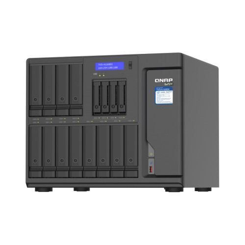 Сетевое хранилище без дисков/ ENTERPRISE QNAP TVS-h1688X-W1250-32G QTS hero NAS, 12 x 3.5 