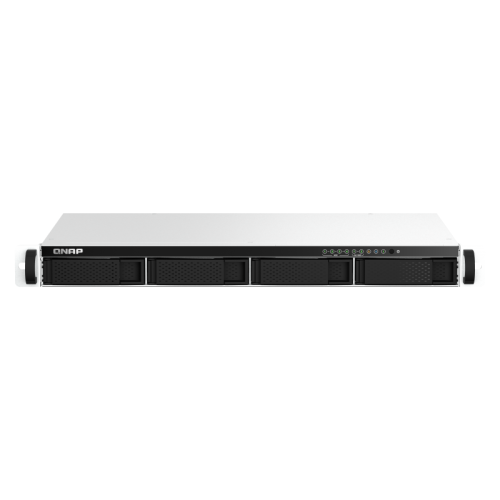 Сетевое хранилище без дисков/ SMB QNAP TS-464eU-8G NAS 4 HDD trays, rackmount 1U, 1 PSU. 4-core Intel Celeron N5105/N5095 2.0-2.9 GHz, 8 GB RAM, 2x2.5GbE, 2xUSB 3.2 Gen 2 (10Gbps), 2xUSB 2.0, 1xHDMI, 2xM.2 PCIe Gen 3 x1 slots , W/o rail kit RAIL-B02 Сетевое хранилище без дисков/ SMB QNAP TS-464eU-8G NAS 4 HDD trays, rackmount 1U, 1 PSU. 4-core Intel Celeron N5105/N5095 2.0-2.9 GHz, 8 GB RAM, 2x2.5GbE, 2xUSB 3.2 Gen 2 (10Gbps), 2xUSB 2.0, 1xHDMI, 2xM.2 PCIe Gen 3 x1 slots , W/o rail kit RAIL-B02
