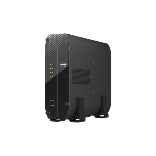Сетевое хранилище без дисков/ SMB QNAP TS-410E-8G NAS fanless 4 2.5 SSD trays. Intel Celeron J6412 4-core 2.0-2.6 GHz, 8 GB RAM (max), 2x2.5 GbE, 4xUSB 3.2 Gen 2 (10Gbps),1xHDMI Сетевое хранилище без дисков/ SMB QNAP TS-410E-8G NAS fanless 4 2.5 SSD trays. Intel Celeron J6412 4-core 2.0-2.6 GHz, 8 GB RAM (max), 2x2.5 GbE, 4xUSB 3.2 Gen 2 (10Gbps),1xHDMI