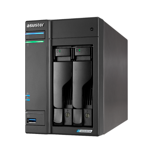 Система хранения данных ASUS AS6702T V2/ASUSTOR/2 BAY/EU/ ASUS AS6702T V2/ASUSTOR/2 BAY/EU
