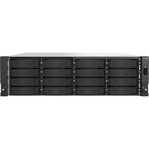 Сетевое хранилище без дисков/ ENTERPRISE QNAP TS-h1677AXU-RP-R7-32G QuTS hero NAS RAID, 16x3.5 
