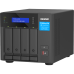 Сетевое хранилище без дисков/ ENTERPRISE QNAP TVS-h474-PT-8G QTS hero NAS, 4 x 3.5 