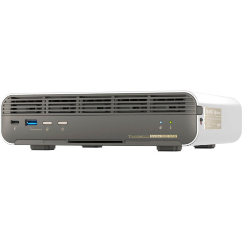Сетевое хранилище без дисков/ SMB QNAP TBS-h574TX-i3-12G 5-bay E1.S or M.2 2280 PCIe NVMe, Intel Core i3-1320PE 8C(4P+4E)/12T up to 4.50GHz, 12 GB RAM, 1 x 10 GBASE-T, 2xUSB 3.2 Gen 1 port, 1xUSB 2.0 port, HDMI Output