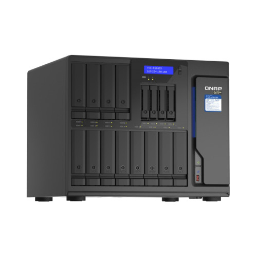 Сетевое хранилище без дисков/ ENTERPRISE QNAP TVS-h1688X-W1250-32G QTS hero NAS, 12 x 3.5 