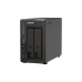 Сетевое хранилище без дисков/ SMB QNAP TS-253E-8G NAS, 2-tray w/o HDD. 2xHDMI-port. 4-core Celeron J6412 2-2.6 GHz, 8GB DDR,  2x2.5Gb LAN, 2 x M.2 2280 PCIe Gen 3 x2, 2x USB 3.2 Gen 2 (10Gbps) Port, 2x USB 2.0 port