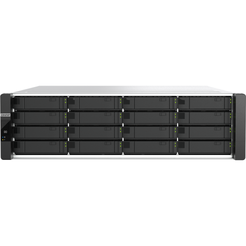 Сетевое хранилище без дисков/ Enterprise QNAP ES1686dc-R2-2123IT-64G Network RAID drive, two controllers, 16 3.5