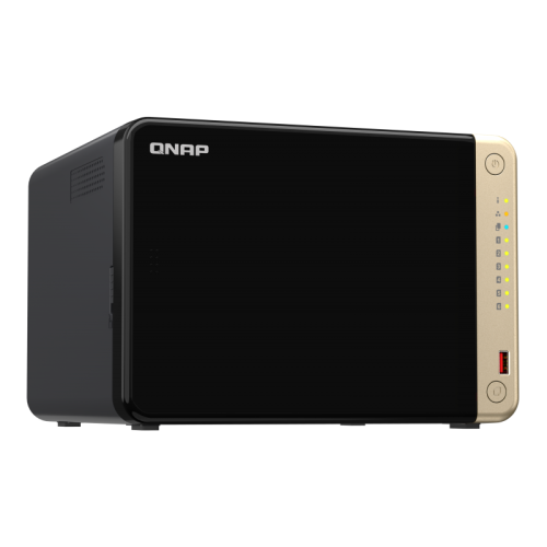 Сетевое хранилище без дисков/ SMB QNAP TS-664-8G NAS 6 HDD trays, 4-core Intel Celeron N5105/N5095 2.0-2.9 GHz, 8 GB RAM , 2x2.5 Gigabit Ethernet , 2xUSB 3.2 Gen 2 (10Gbps), 2xUSB 2.0 port, 1xHDMI, 2xM.2 PCIe Gen 3 x1 slots Сетевое хранилище без дисков/ SMB QNAP TS-664-8G NAS 6 HDD trays, 4-core Intel Celeron N5105/N5095 2.0-2.9 GHz, 8 GB RAM , 2x2.5 Gigabit Ethernet , 2xUSB 3.2 Gen 2 (10Gbps), 2xUSB 2.0 port, 1xHDMI, 2xM.2 PCIe Gen 3 x1 slots