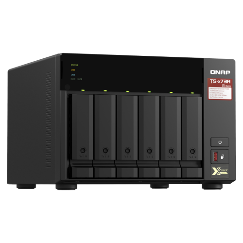 Сетевое хранилище без дисков/ SMB QNAP TS-673A-8G NAS, 6 trays 3,5