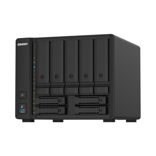 Сетевое хранилище без дисков/ SMB QNAP TS-932PX-4G 9-Bay NAS, 5 x 3.5