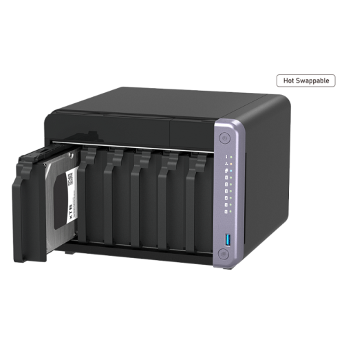Сетевое хранилище без дисков/ SMB QNAP TS-632X-4G 6-bay 3.5