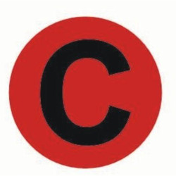 Наклейка/ Наклейка C d=20мм PROxima