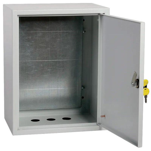 Щит распределительный ITK YKM40-03-31-G Generica для установки силового оборудования навесной 500мм 220мм 650мм 630A 3шт металл IP31 серый (упак.:1шт)