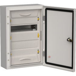 TITAN 5 Корпус мет. ЩРн-24 (1х24) 460х310х140 IP54 сер IEK