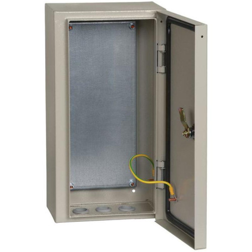 Щит распределительный IEK YKM40-421-54 ЩМП-4.2.1-0 У2 навесной 210мм 150мм 400мм 630A 6шт металл IP54 серый (упак.:1шт)