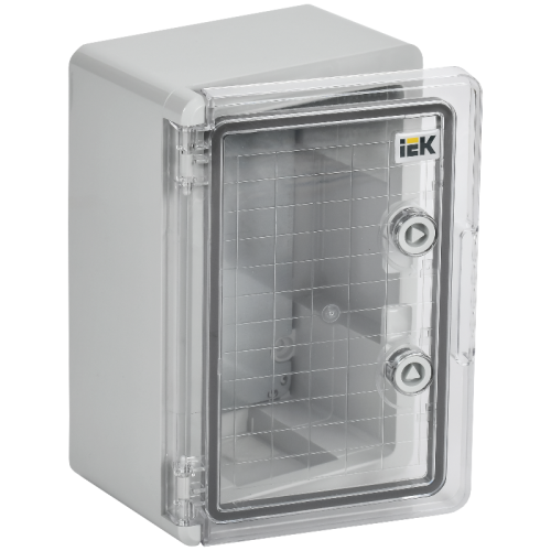 Корпус пласт. ЩМПп 300х200х130мм пр. дв. УХЛ1 IP65 IEK