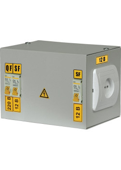 Ящик понижающим трансформатором ЯТП/ Ящик с понижающим трансформатором ЯТП-230/12/0.25 IP30 с автоматами УХЛ4
