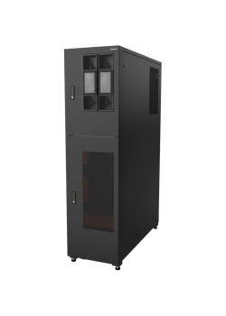 Шкаф системный Ippon Intatum RT Integrated Cabinet 2068220 напольный 1800мм 470мм 1200мм черный