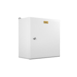 Шкаф распределительный Elbox EMW-600.400.210-1-IP66 настенный 600мм 400мм 210мм IP66 IK10 несъемн.бок.пан. 100кг серый