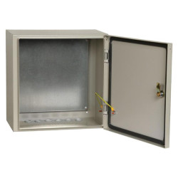 Щит распределительный IEK YKM40-442-54 ЩМП-4.4.2-0 У2 навесной 400мм 250мм 400мм 630A 6шт металл IP54 серый (упак.:1шт)