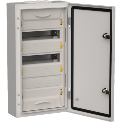TITAN 5 Корпус мет. ЩРн-36 (1х36) 585х310х140 IP54 сер IEK