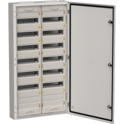 TITAN 5 Корпус мет. ЩРн-168 (2х84) 1085х570х140 IP54 сер IEK