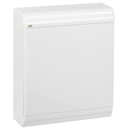 PRIME Корпус пластиковый ЩРН-П-24 белый/белая дверь IP41 IEK