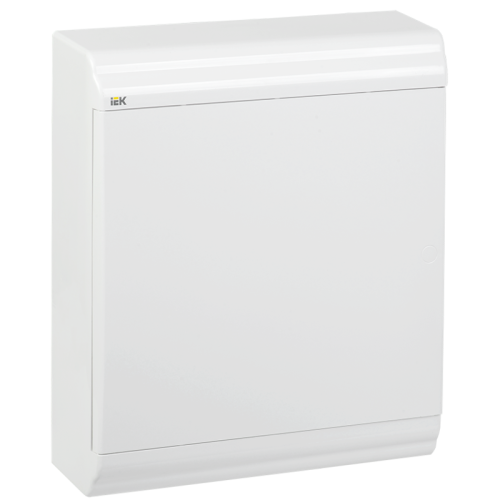 PRIME Корпус пластиковый ЩРН-П-24 белый/белая дверь IP41 IEK