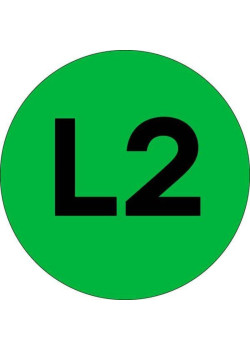 Наклейка/ Наклейка L2 d=20мм PROxima