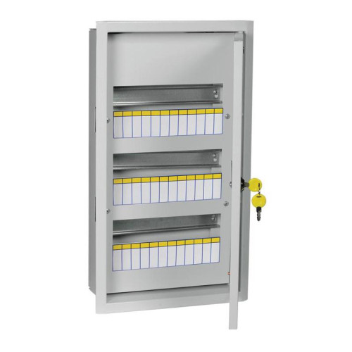 Щит распределительный IEK MKM14-V-36-30-T TITAN 3 ЩРв-36з-3 36 УХЛ3 встраиваемый 310мм 120мм 540мм 36мод. металл IP31 серый (упак.:1шт)