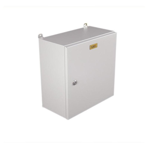 Шкаф распределительный Elbox EMW-600.400.210-1-IP66 настенный 600мм 400мм 210мм IP66 IK10 несъемн.бок.пан. 100кг серый